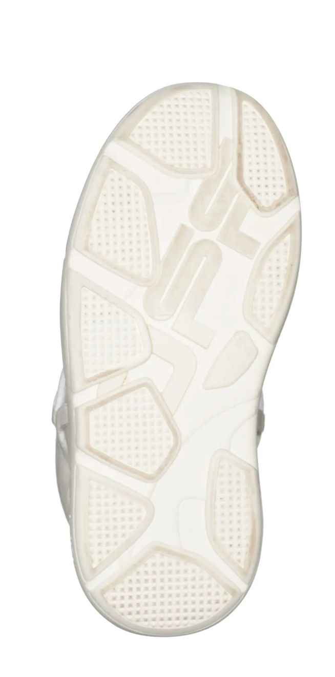 White Leather Women Sneaker