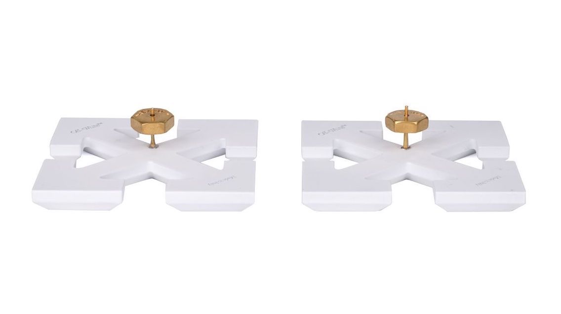 White Metal Women Earring