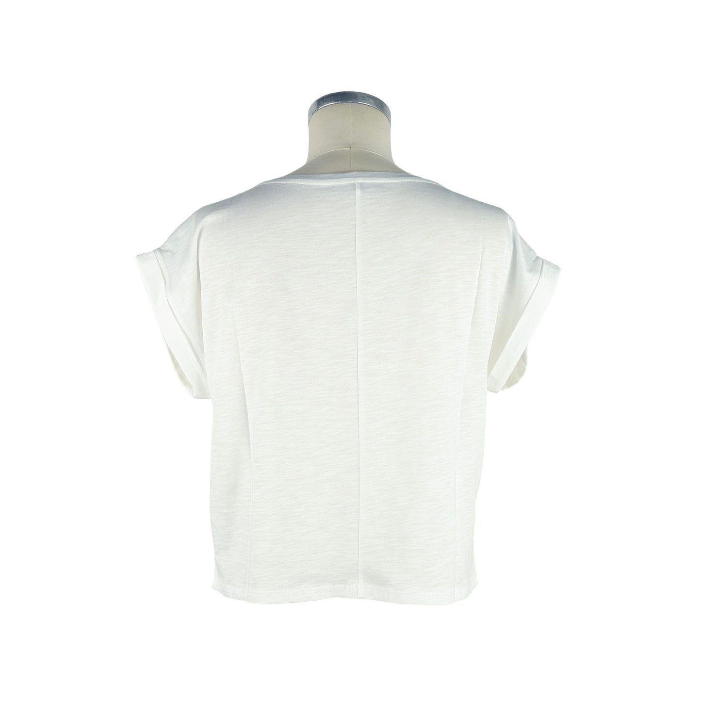 White Cotton Women Top