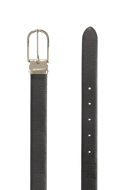 Black Leather Women Belt