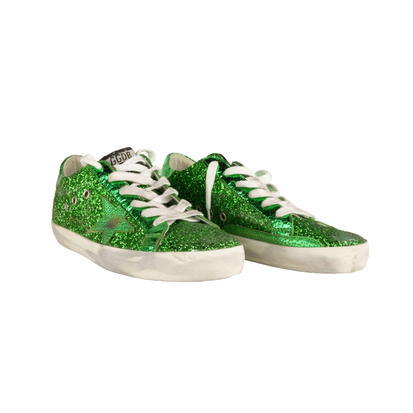 Green Leather Women Sneaker