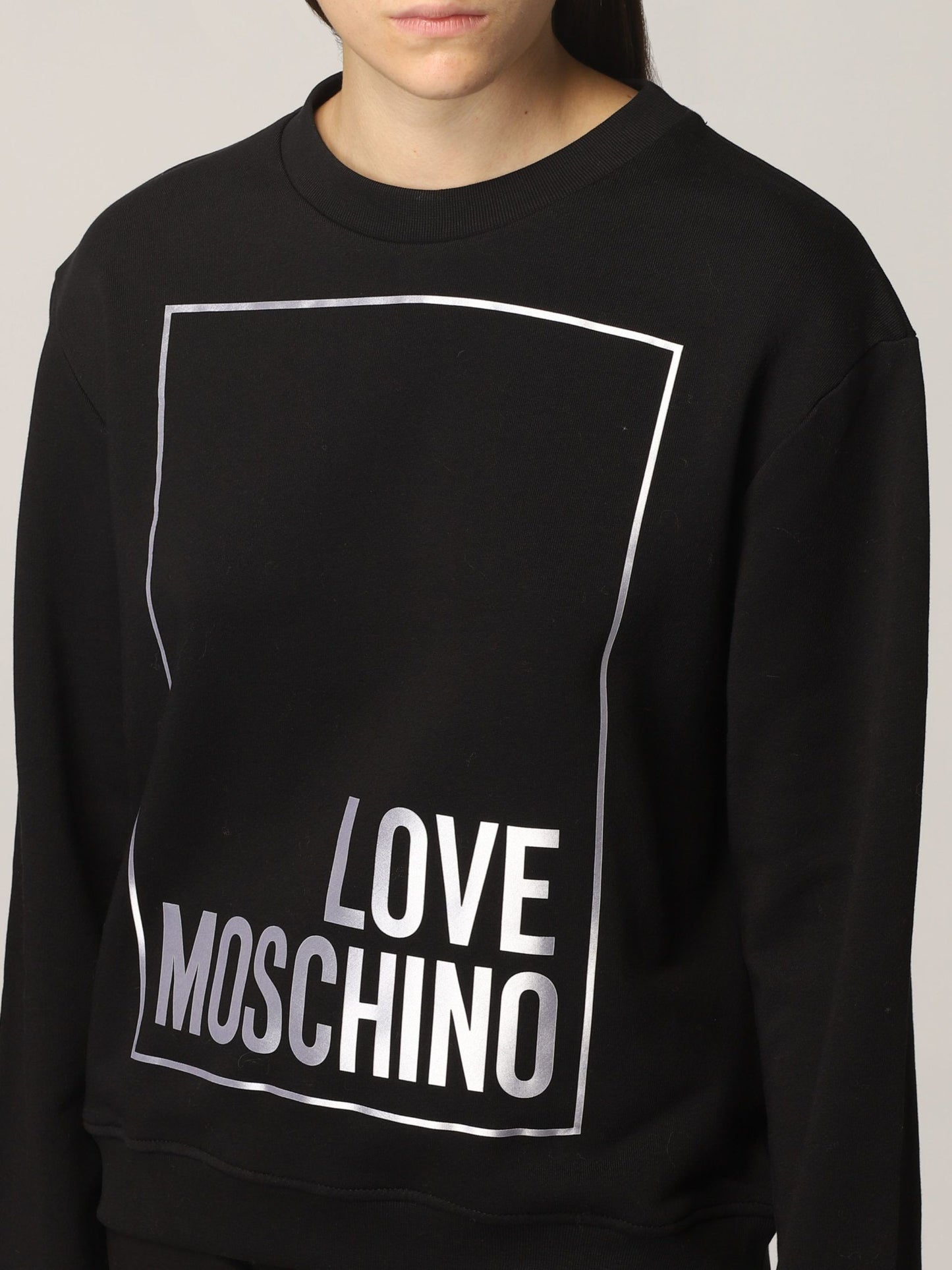 Black Cotton Women Sweater
