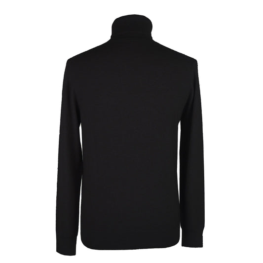 Black Cashmere Men Sweater