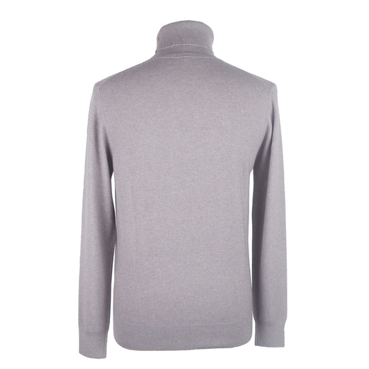 Gray Cashmere Men Sweater