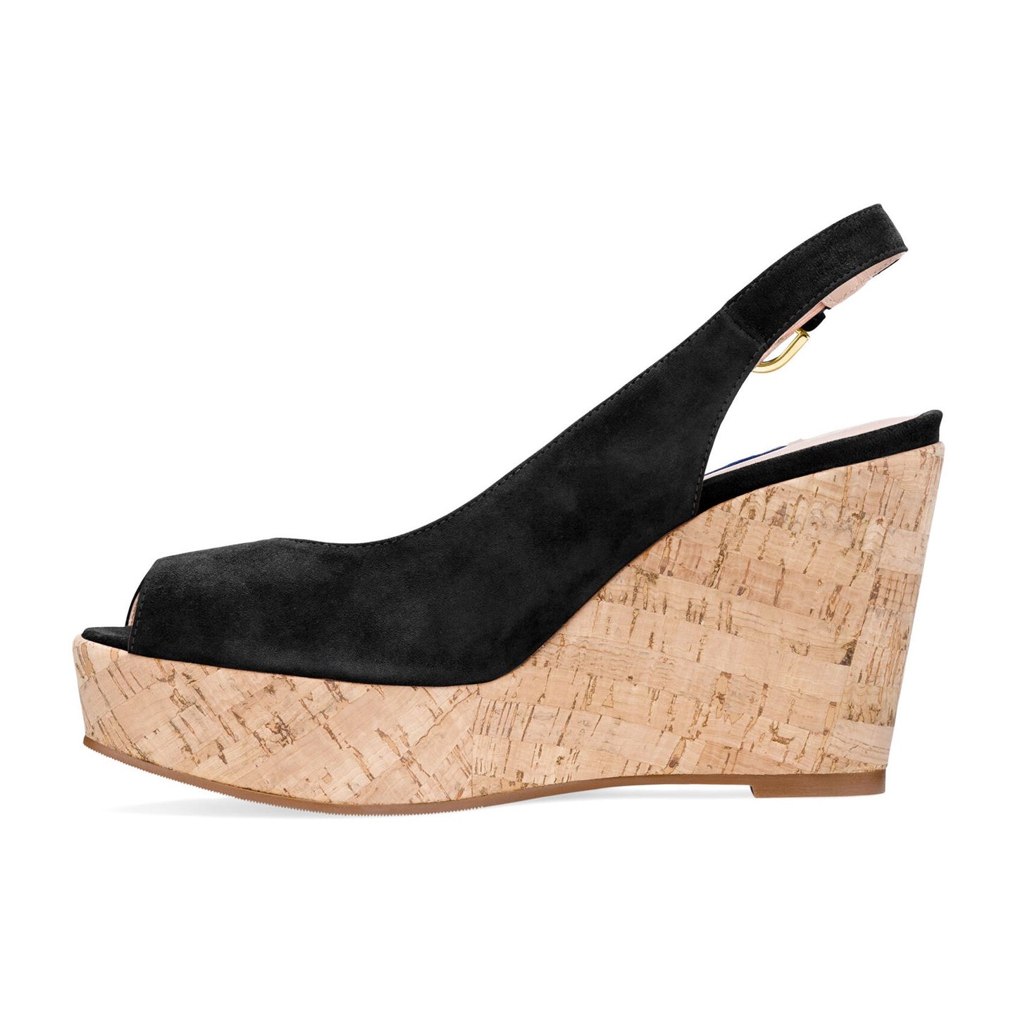 Black Suede Women Sandal