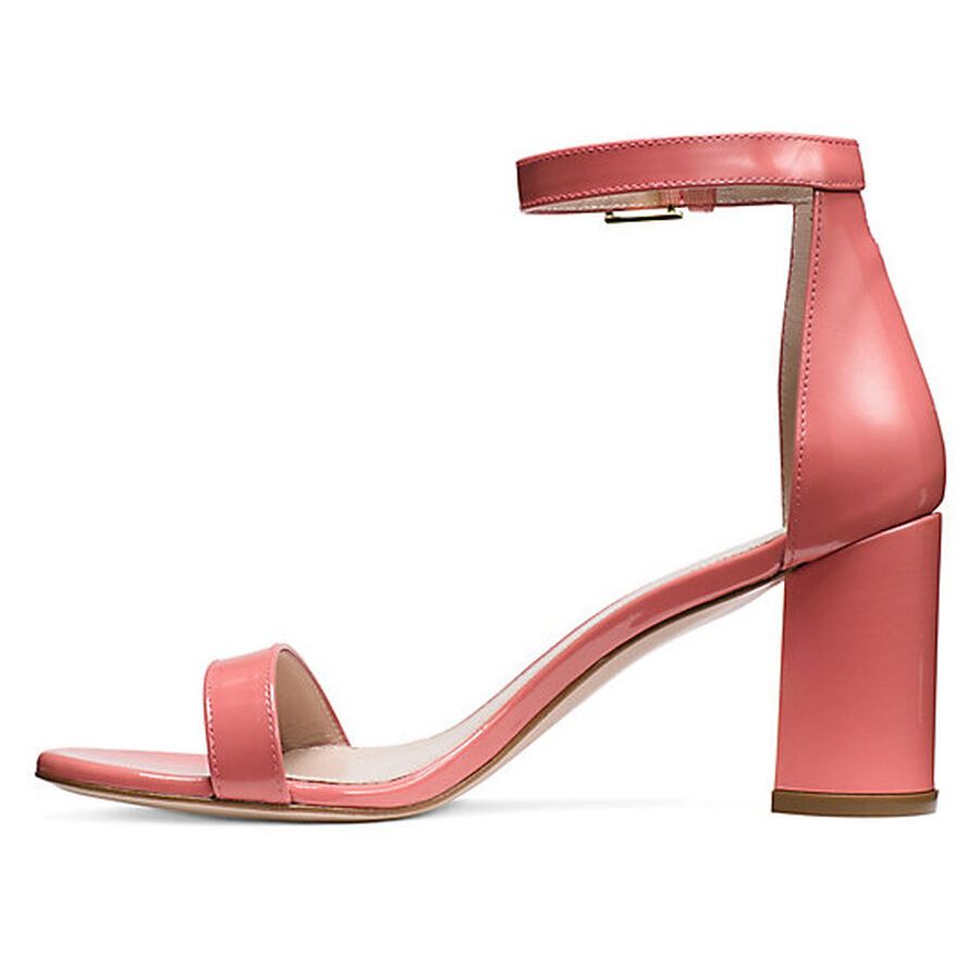 Pink Calfskin Women Sandal