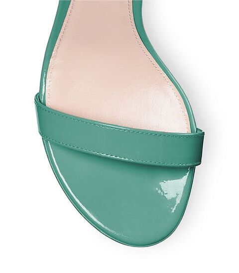Light Blue Calfskin Women Sandal