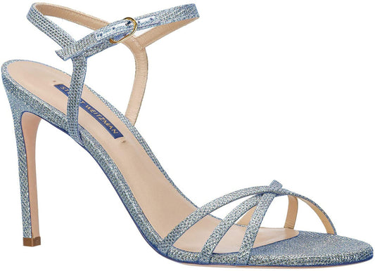 Light Blue Calfskin Women Sandal