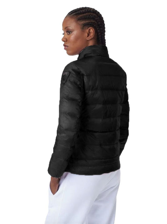 Black Nylon Women Jacket