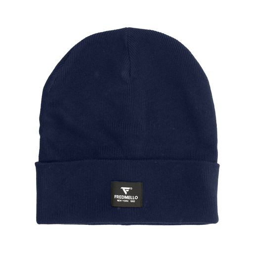 Blue Acrylic Men Hat