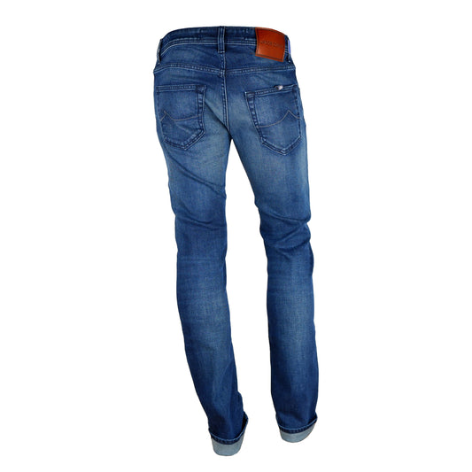 Blue Cotton Men's Jean