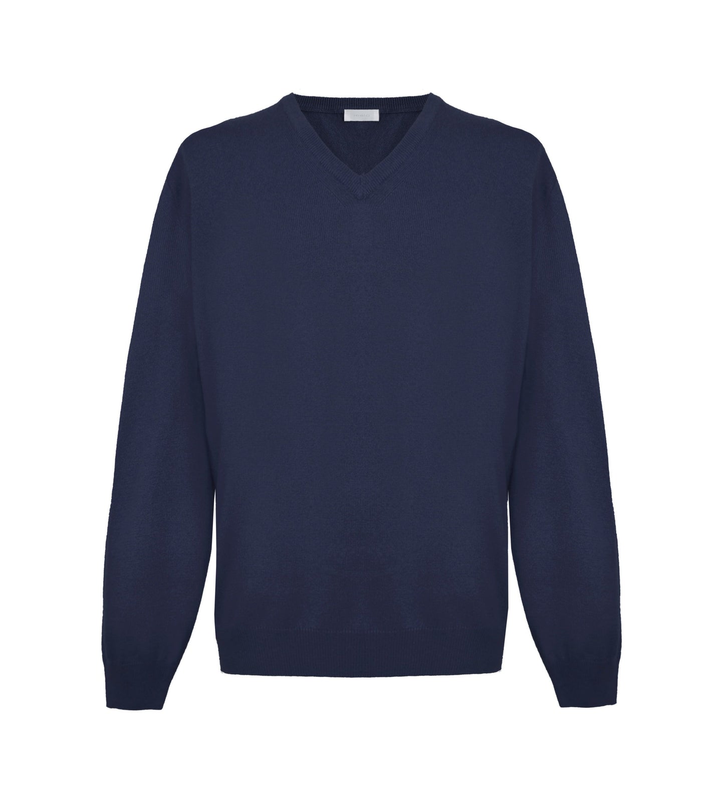 Blue Cashmere Men Sweater