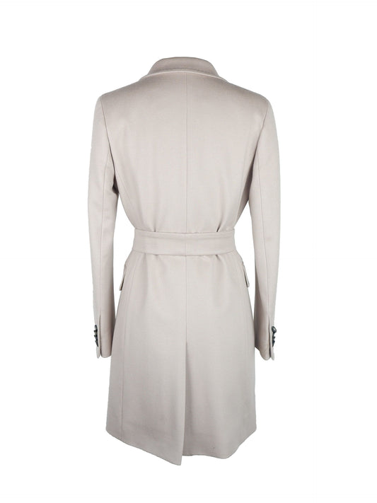 Gray Wool Women Coat