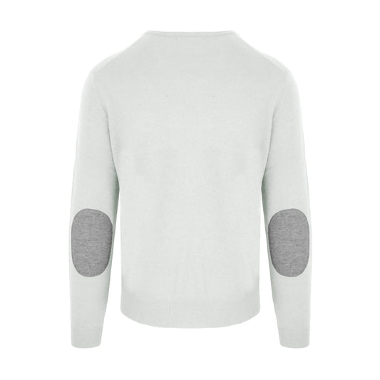 Gray Wool Men Sweater