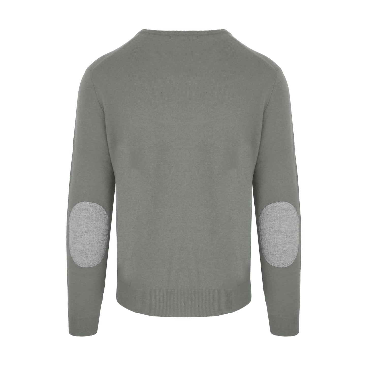 Gray Wool Men Sweater