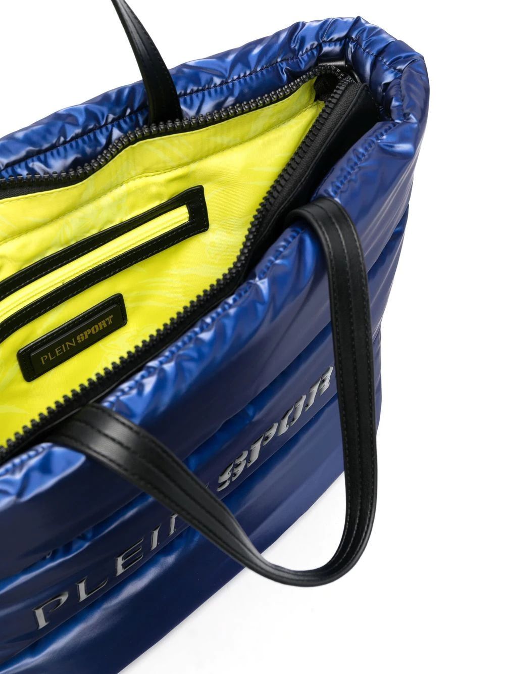 Blue Polyester Women Shoulder Bag