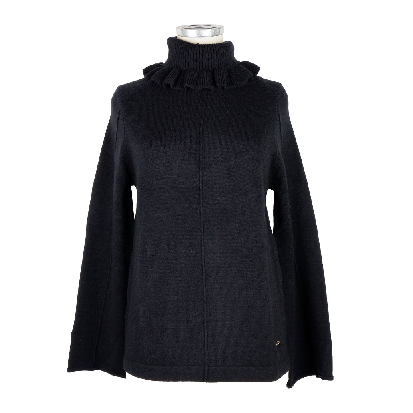 Black Acrylic Women Sweater