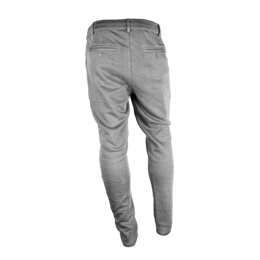Gray Cotton Men Sweatpant
