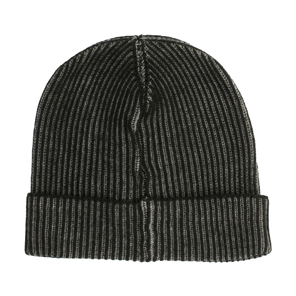 Black Acrylic Men Cap