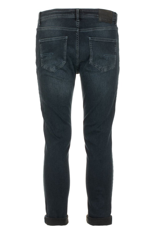 Blue Cotton Men Jeans