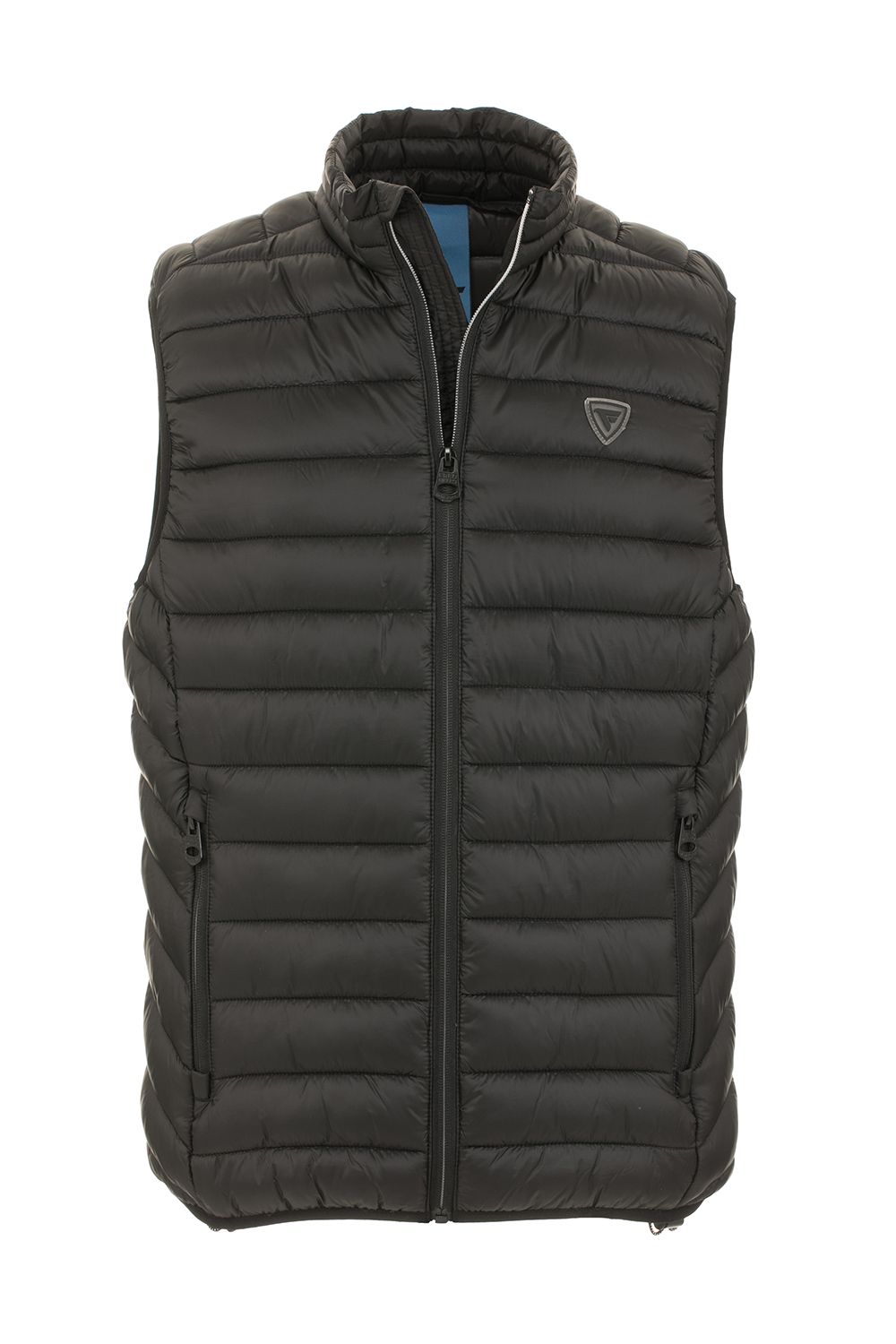 Black Polyamide Men's Quilted Jacket