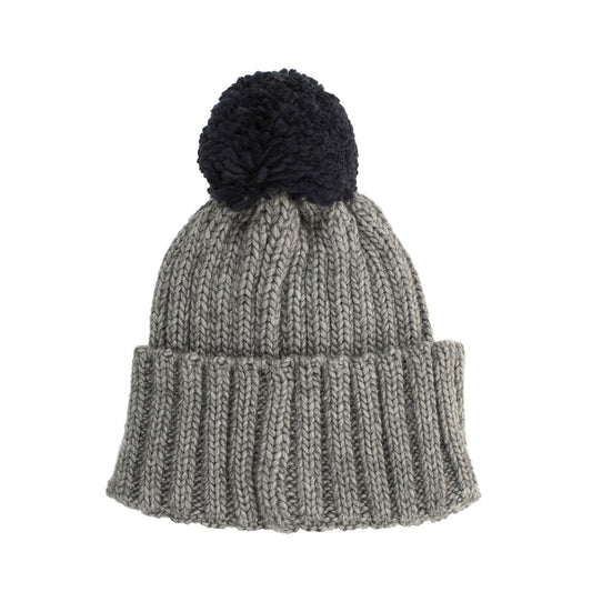 Gray Wool Men Hat