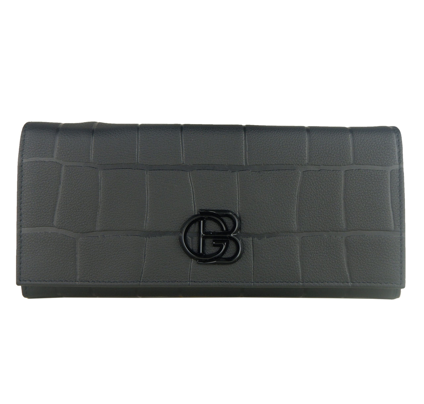 Black Vitello Leather Women Crossbody