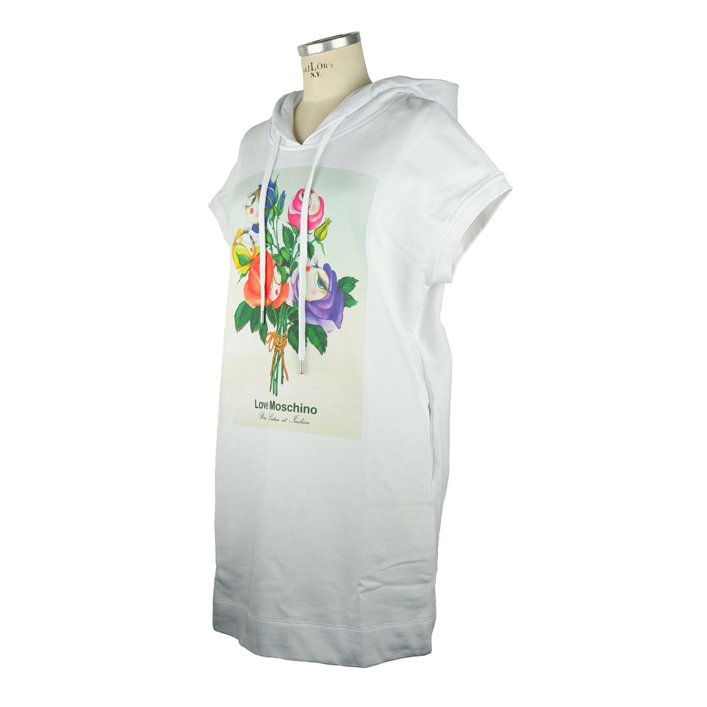White Cotton Women Dress
