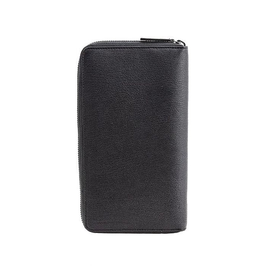Black Calfskin Men Wallet