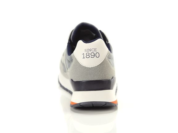 Gray Eco Fabric Men Sneaker