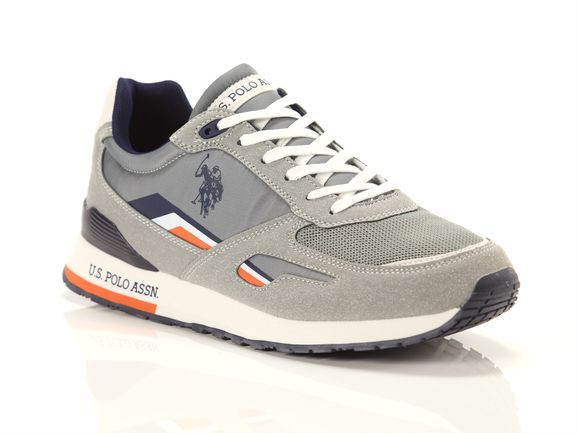 Gray Eco Fabric Men Sneaker