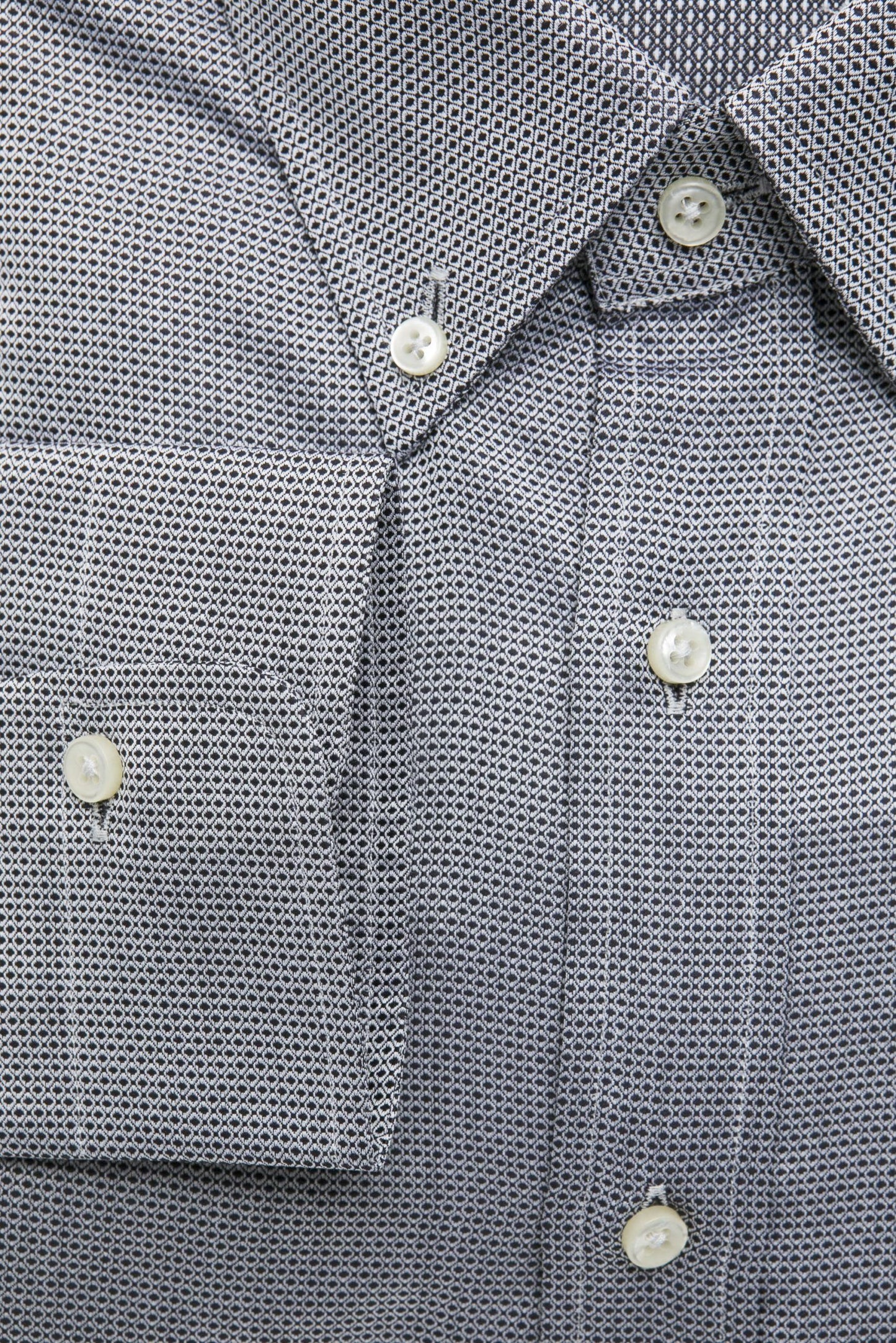 Beige Cotton Men Shirt