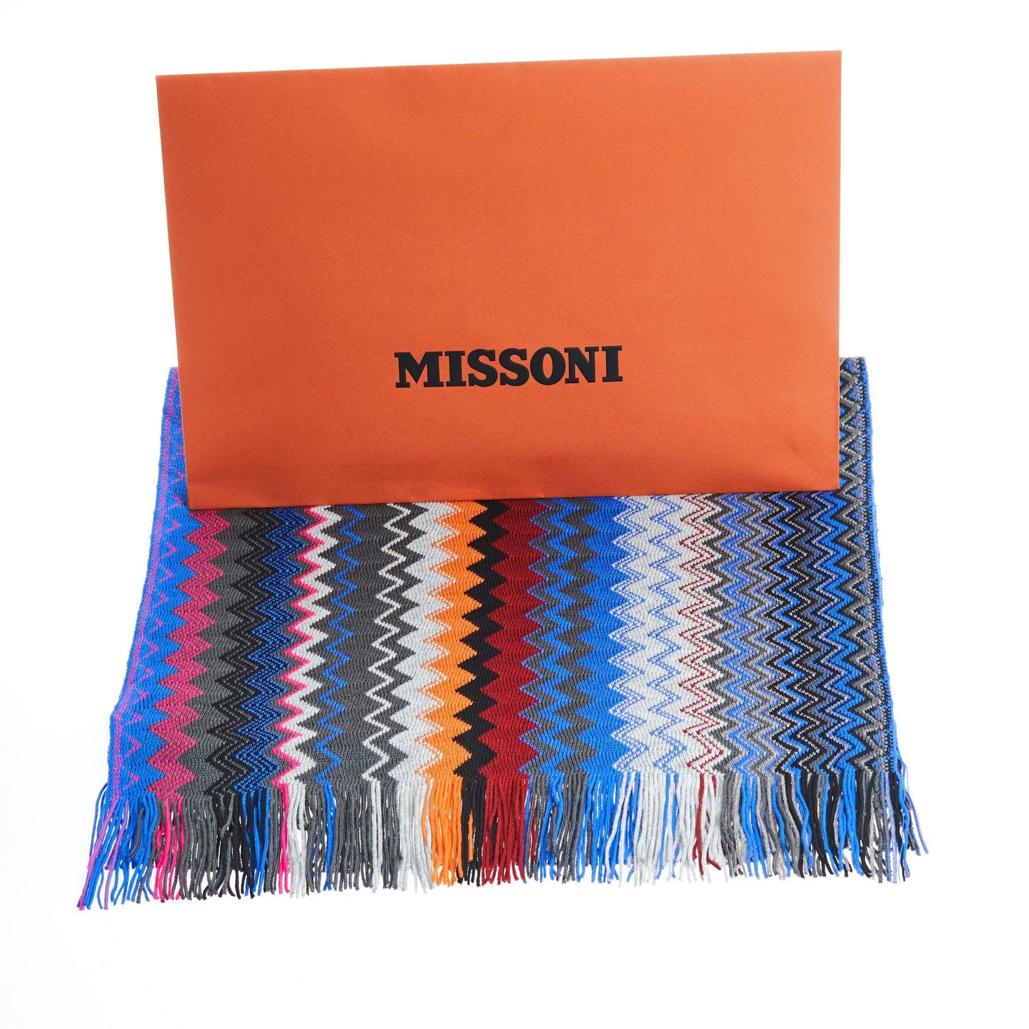 Multicolor Wool Men Scarf