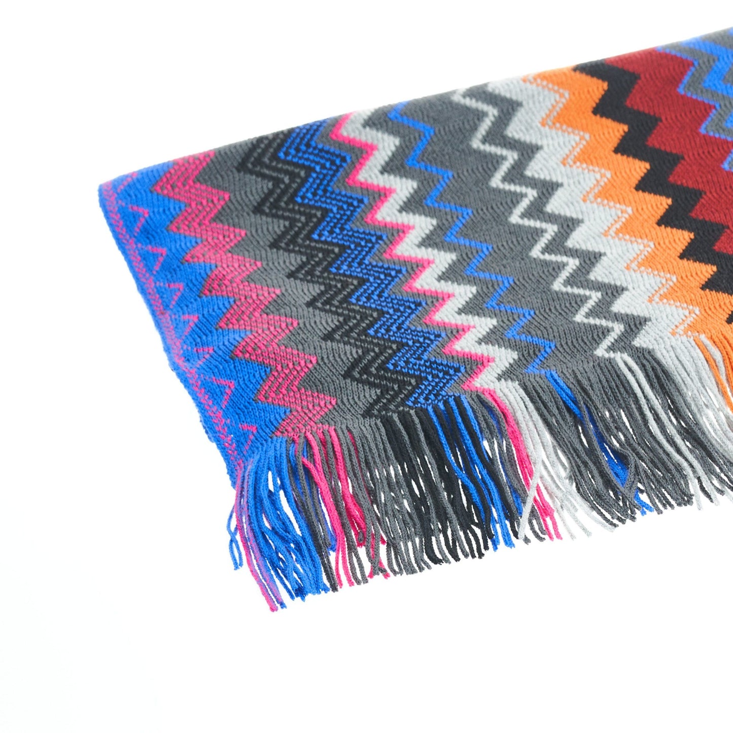 Multicolor Wool Men Scarf