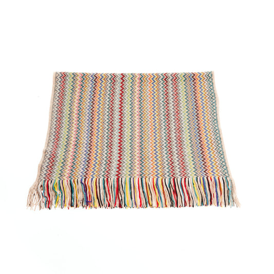 Multicolor Wool Men Scarf
