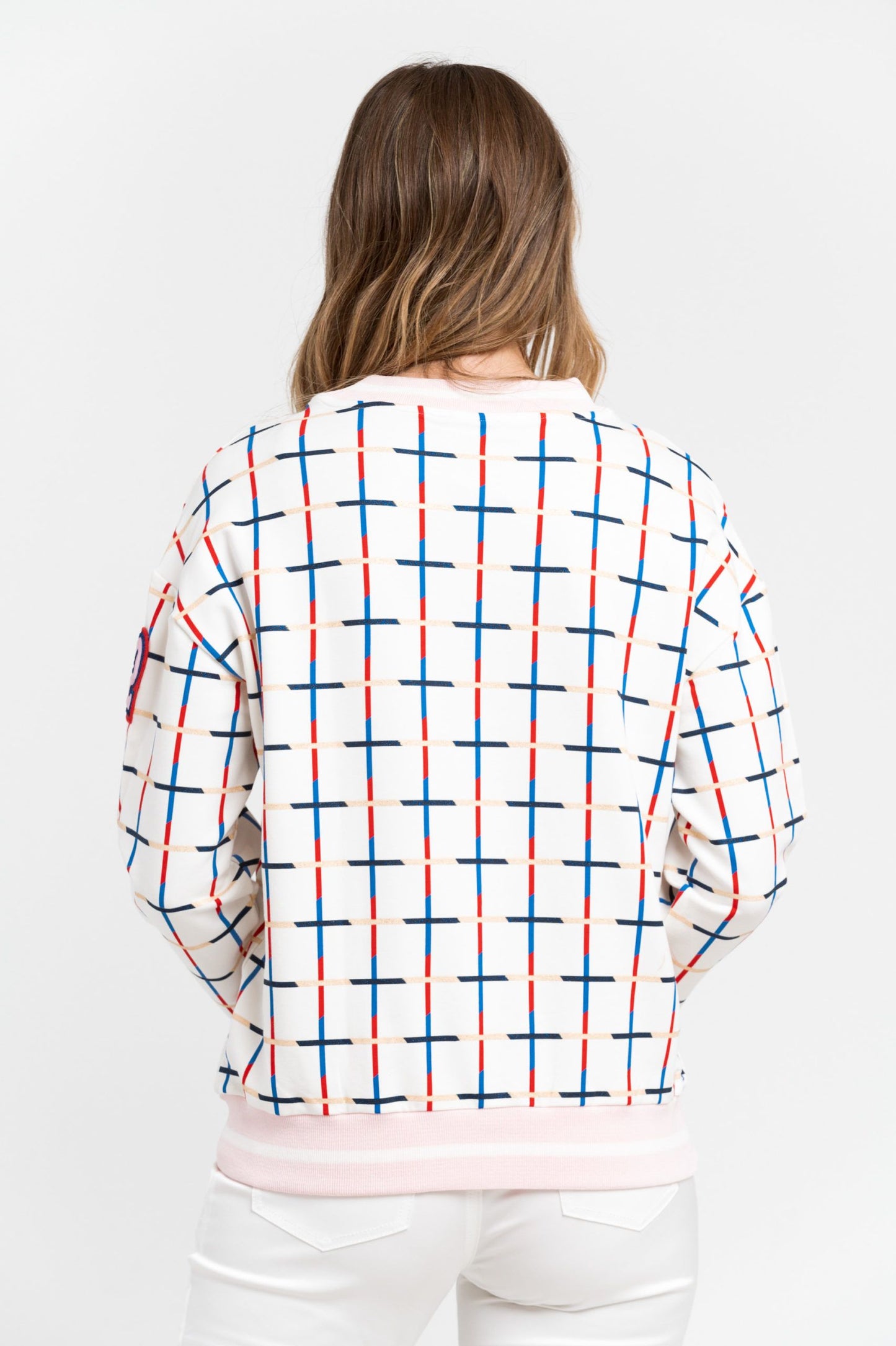 White Cotton Women Sweater