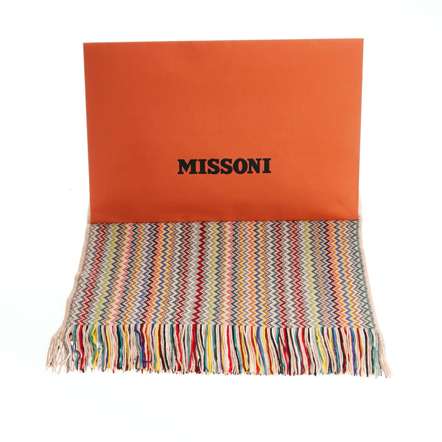 Multicolor Wool Men Scarf