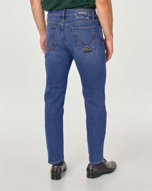 Blue Cotton Men's Jean
