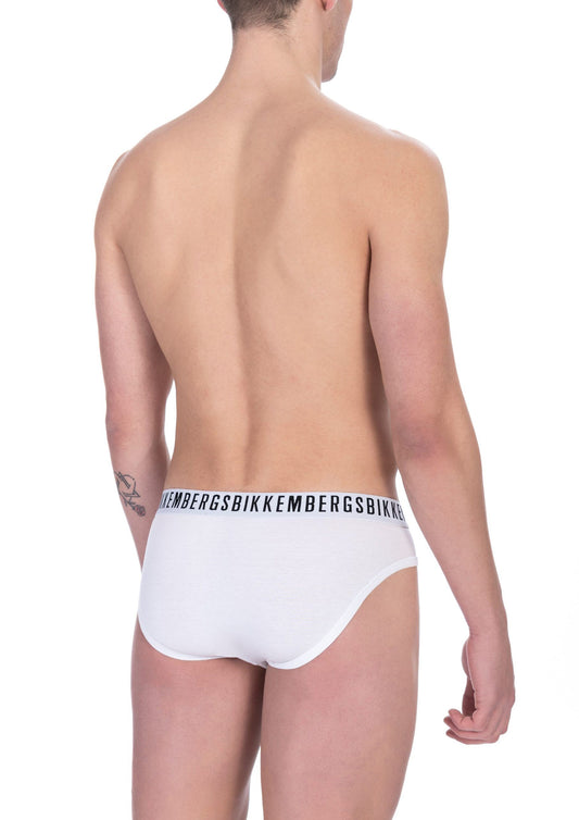 White Cotton Men Brief