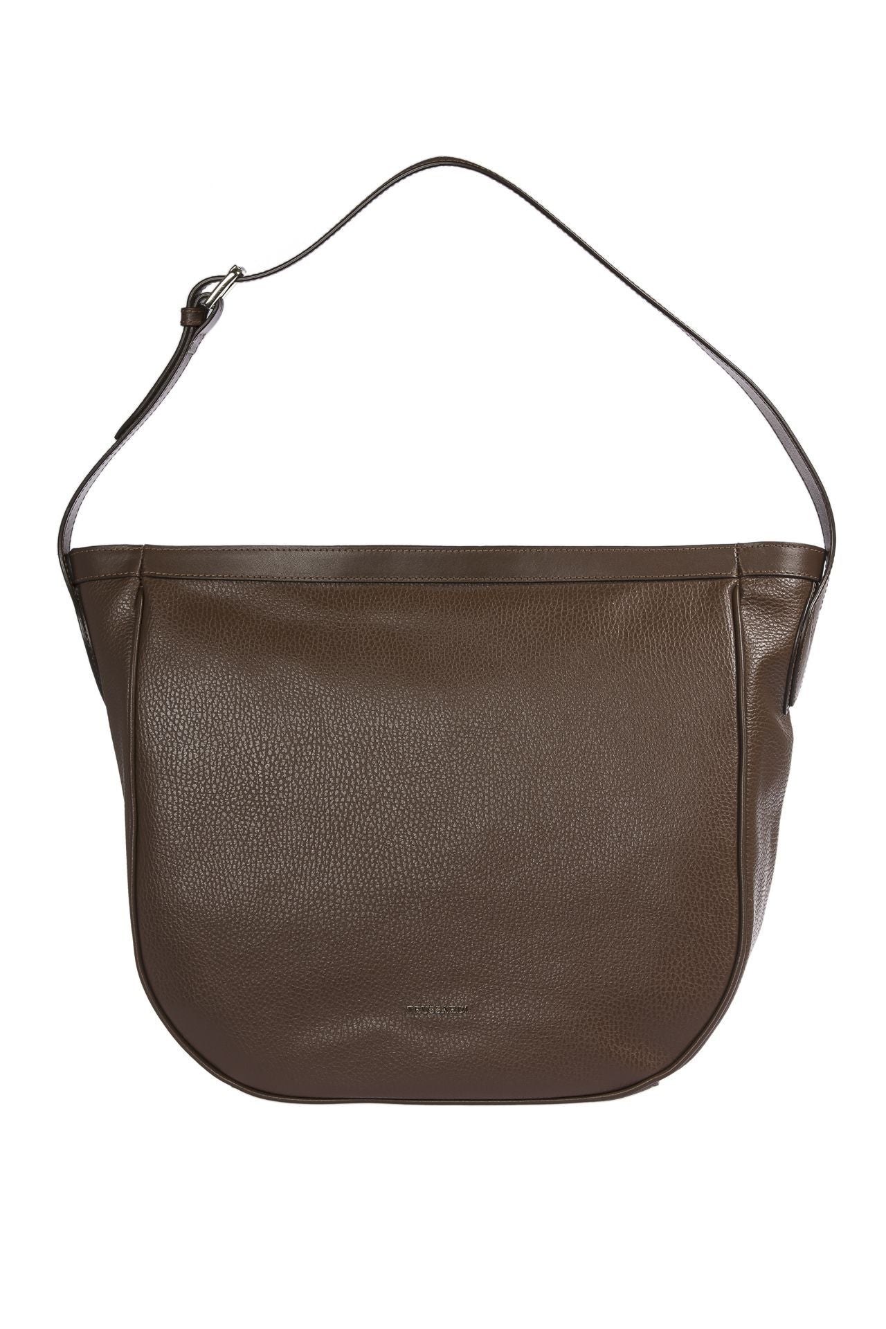 Brown Leather Women Shoulder Bag