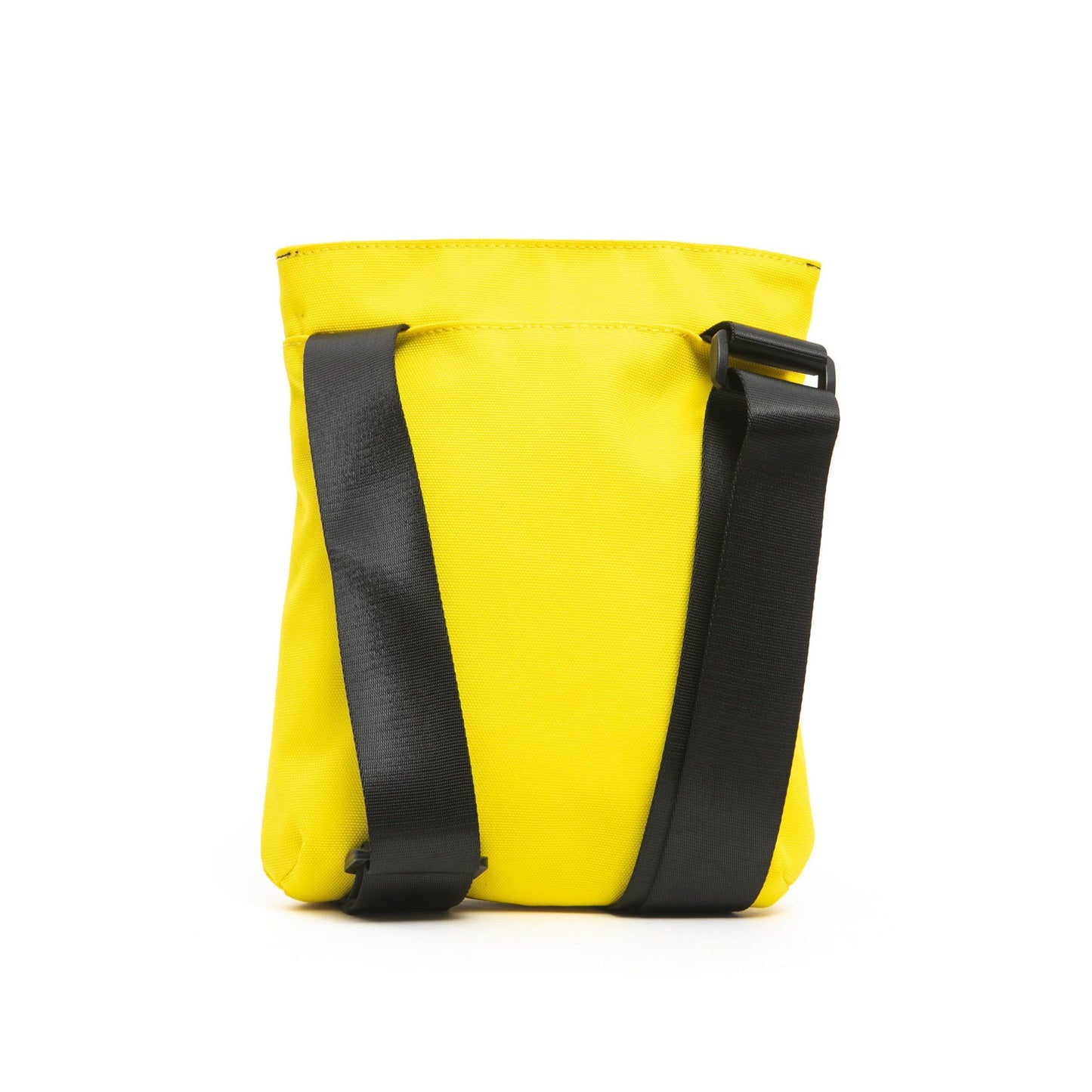 Yellow Polyester Men Messenger Bag