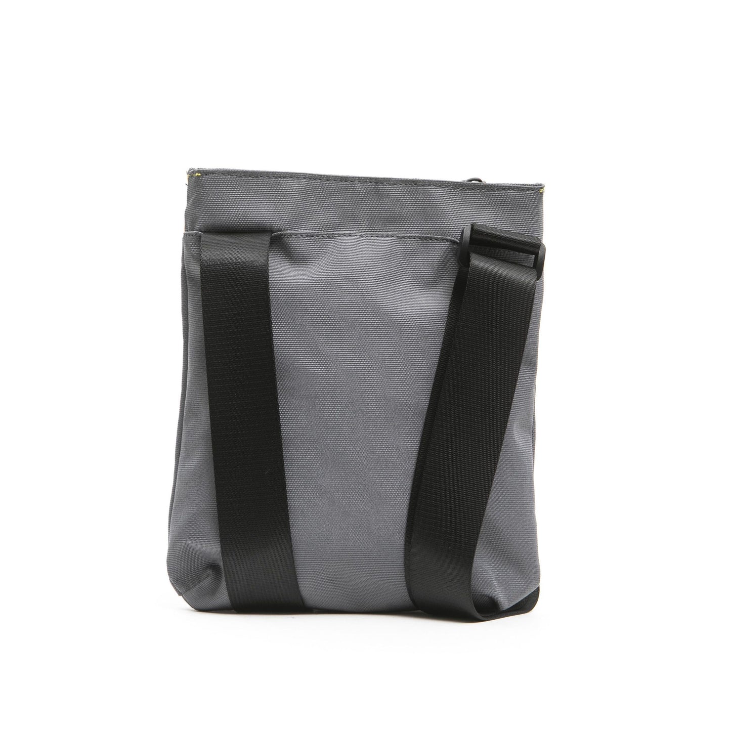 Gray Polyester Men Messenger Bag