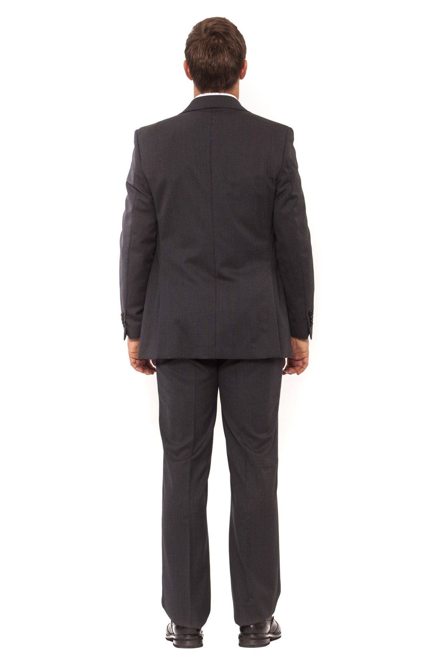 Gray Wool Men Suit