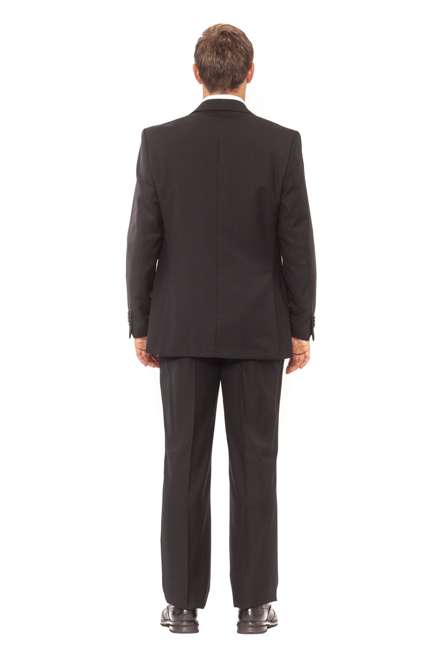 Black Wool Men Suit