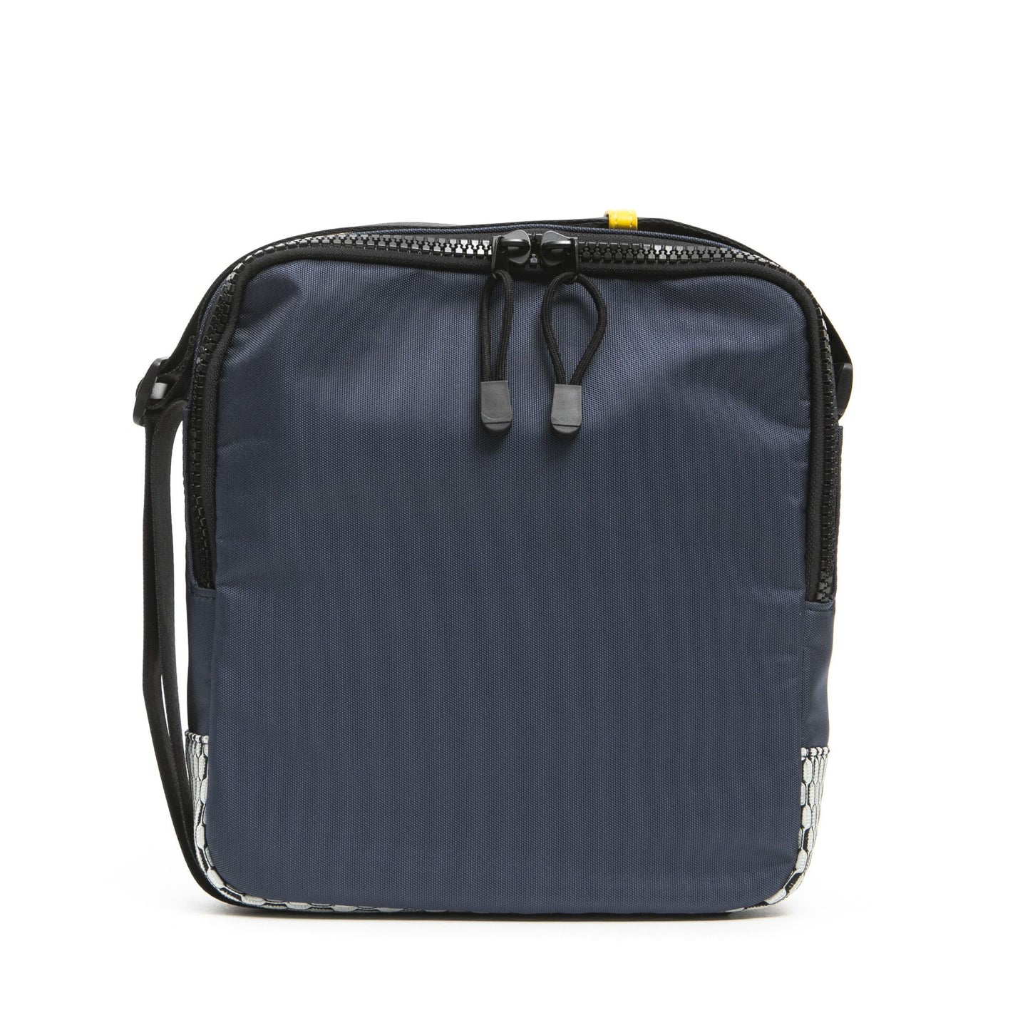 Blue Polyester Men Messenger Bag