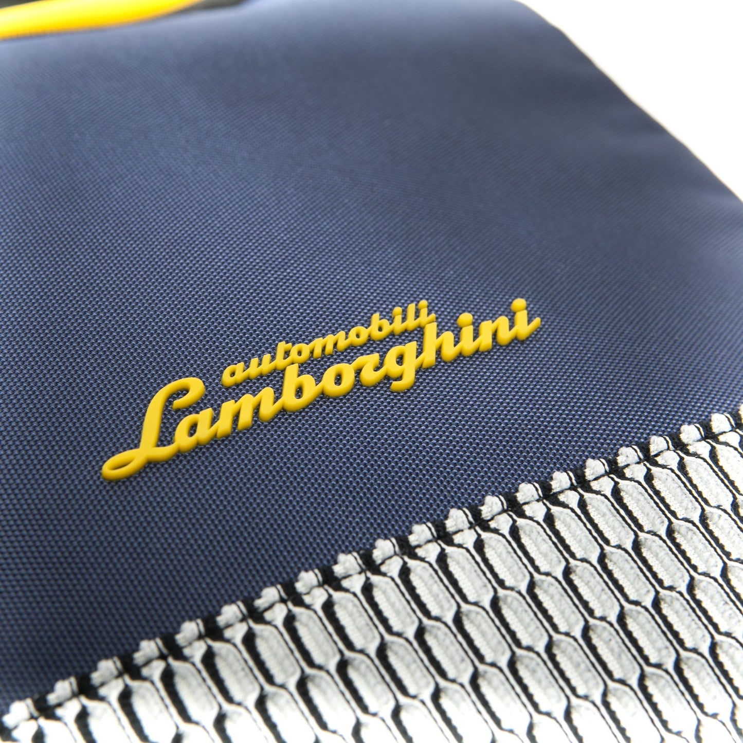 Blue Polyester Men Messenger Bag