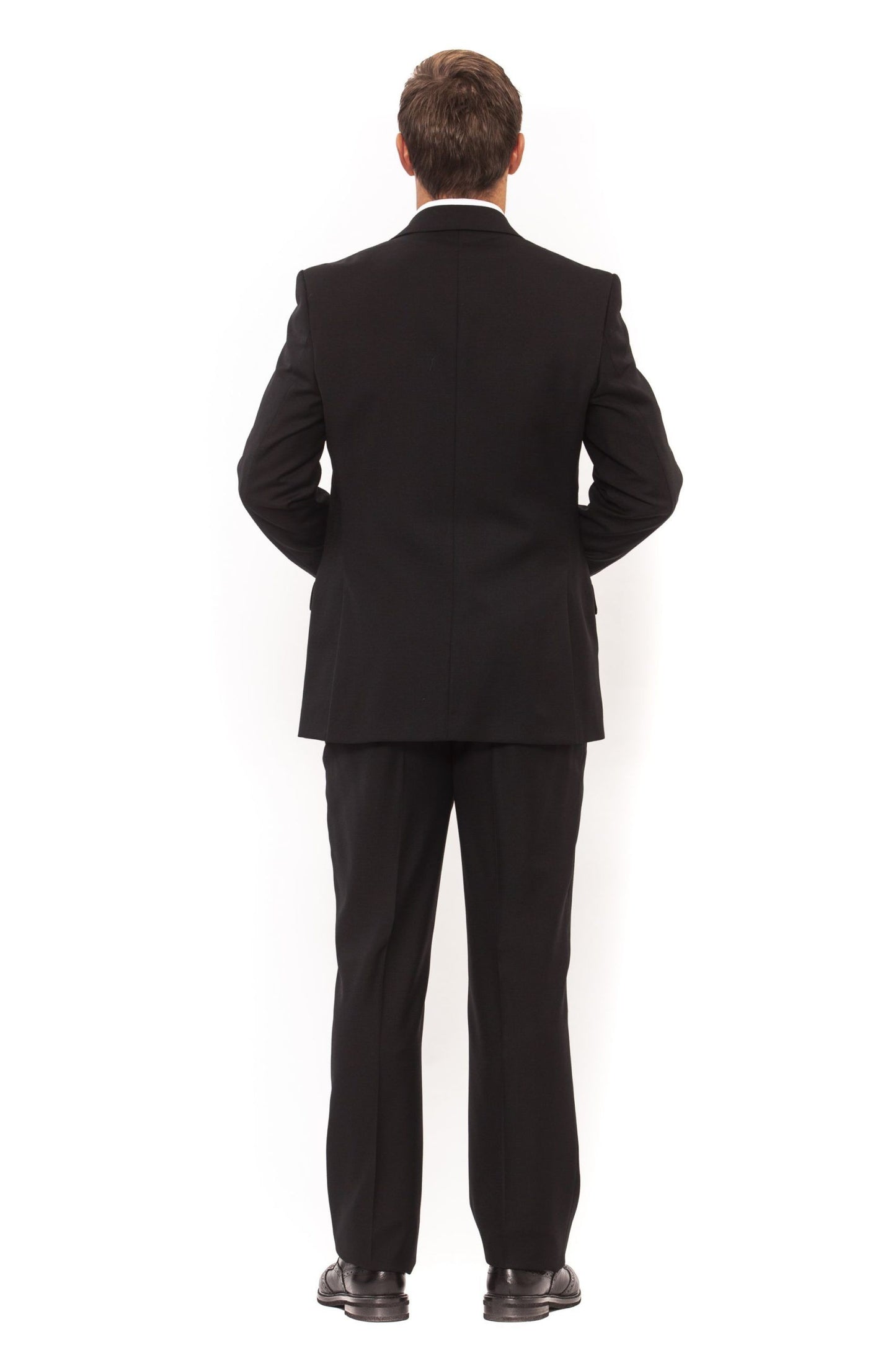 Black Wool Men Suit