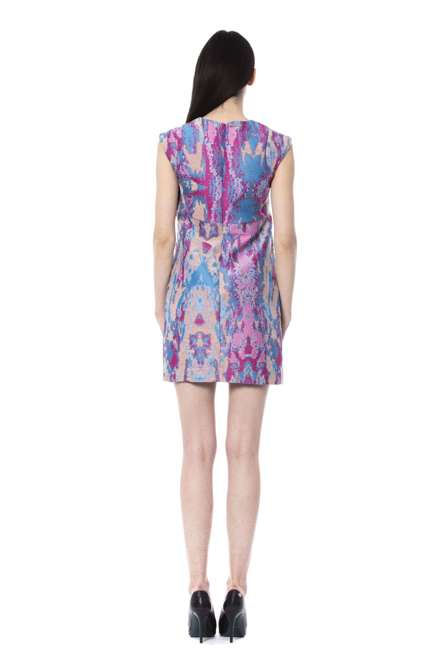 Multicolor Polyester Women Dress