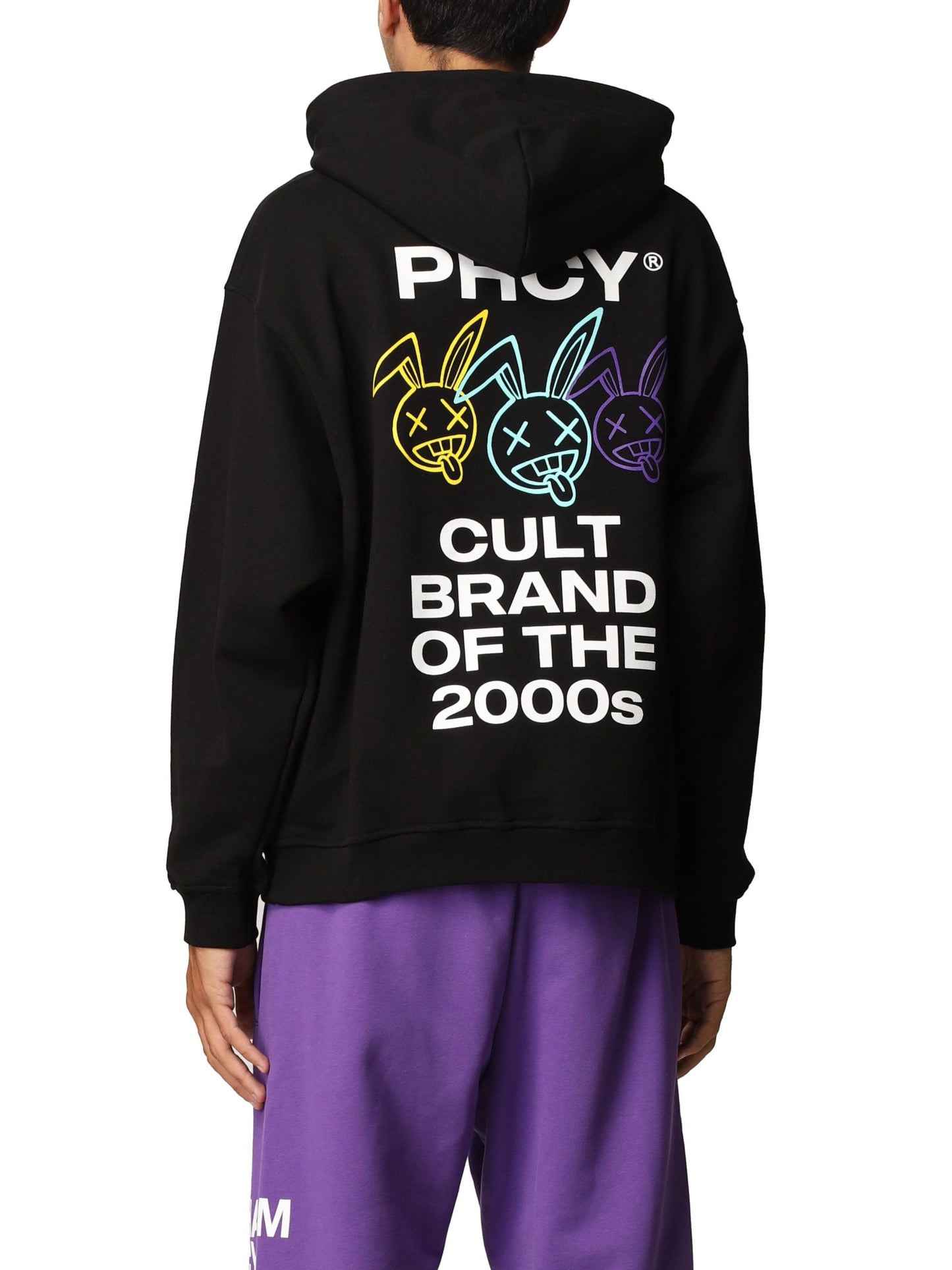 Black Cotton Men Sweater