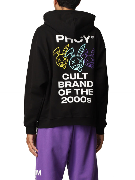 Black Cotton Men Sweater